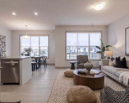 258 South Shore Court, Chestermere, AB - Indoor Photo Showing Living Room