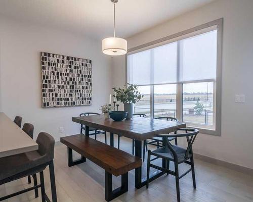 258 South Shore Court, Chestermere, AB - Indoor Photo Showing Dining Room