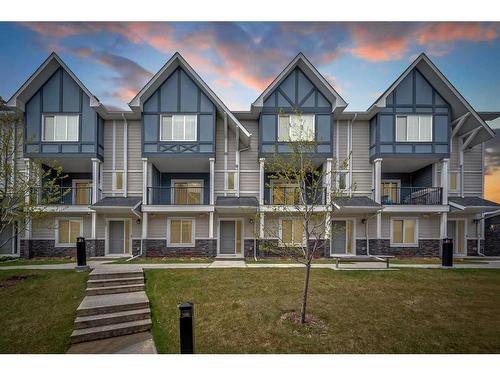207 Nolanlake Villas Nw, Calgary, AB - Outdoor With Balcony With Facade