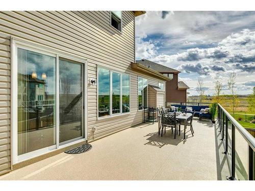 56 Windgate Close Sw, Airdrie, AB - Outdoor With Deck Patio Veranda With Exterior
