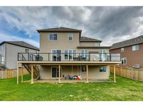 56 Windgate Close Sw, Airdrie, AB - Outdoor With Deck Patio Veranda With Exterior