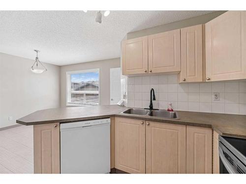 85 Citadel Bluff Close Nw, Calgary, AB - Indoor Photo Showing Kitchen With Double Sink