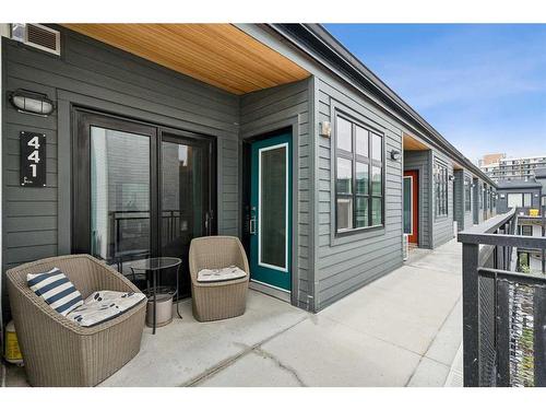 441-1719 9A Street Sw, Calgary, AB - Outdoor With Deck Patio Veranda With Exterior