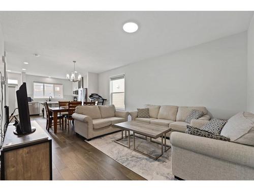 147 Dawson Harbour Hill, Chestermere, AB - Indoor Photo Showing Living Room