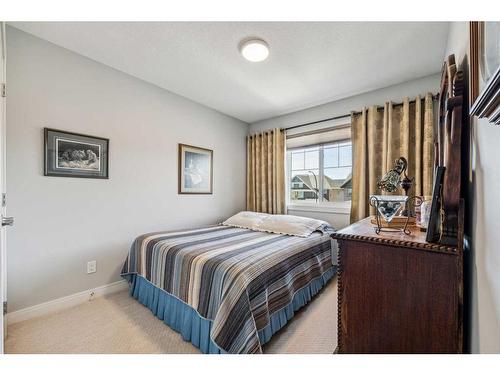 48 Legacy Mews, Calgary, AB - Indoor Photo Showing Bedroom