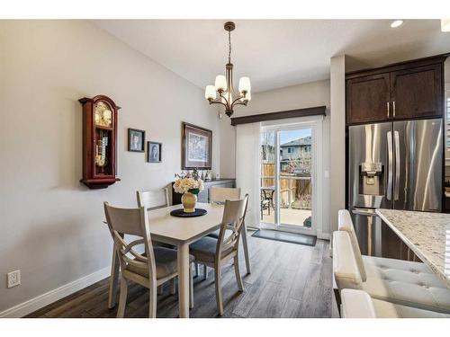 48 Legacy Mews, Calgary, AB - Indoor Photo Showing Dining Room