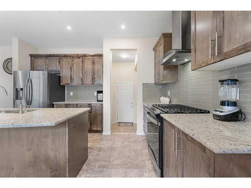 188 Cityspring Way Ne, Calgary, AB - Indoor Photo Showing Kitchen With Stainless Steel Kitchen With Upgraded Kitchen