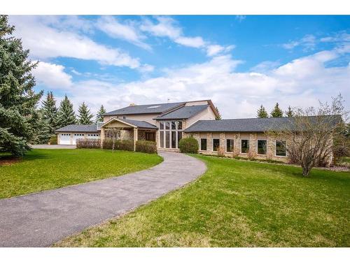 157 Blueridge Rise, Rural Rocky View County, AB - Outdoor With Facade