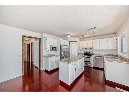 289 Macewan Park View Nw, Calgary, AB - Indoor Photo Showing Kitchen With Double Sink
