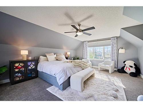 160 Strathridge Place West, Calgary, AB - Indoor Photo Showing Bedroom