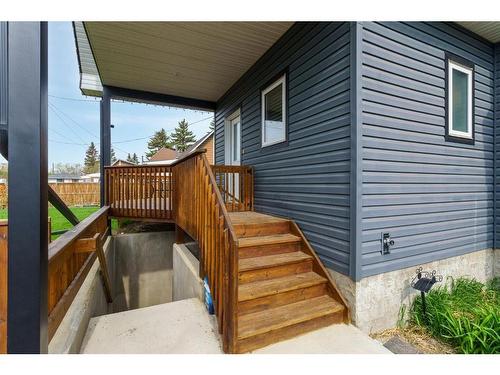 4805 54 Street, Olds, AB - Outdoor With Deck Patio Veranda With Exterior