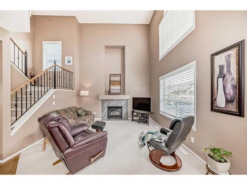 11923 Valley Ridge Drive Nw, Calgary, AB - Indoor With Fireplace