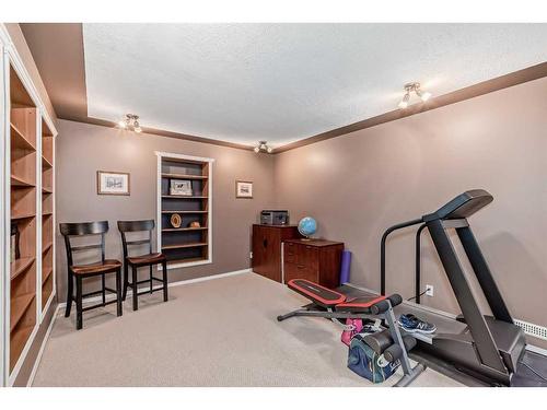 11923 Valley Ridge Drive Nw, Calgary, AB - Indoor Photo Showing Gym Room