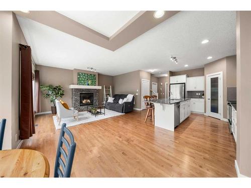 11751 Valley Ridge Boulevard Nw, Calgary, AB - Indoor With Fireplace