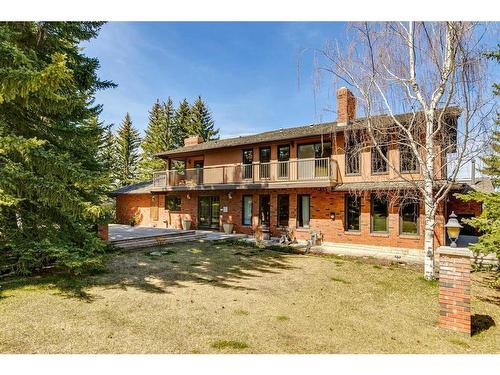 121 Artists View Way, Rural Rocky View County, AB - Outdoor With Balcony With Deck Patio Veranda