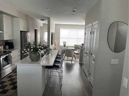 135 Masters Square Se, Calgary, AB - Indoor Photo Showing Kitchen With Upgraded Kitchen