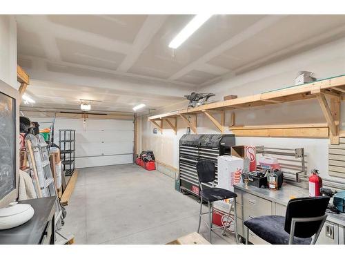 12 Legacy Bay Se, Calgary, AB - Indoor Photo Showing Garage