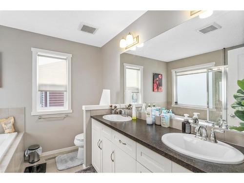 40 Sunrise View, Cochrane, AB - Indoor Photo Showing Bathroom