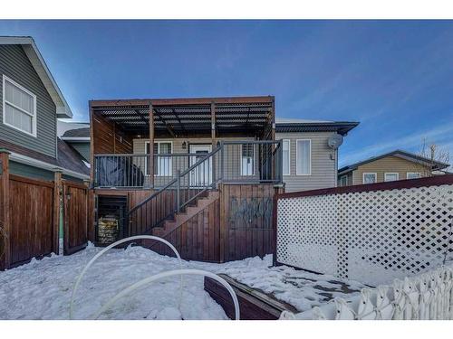 817 Beckner Crescent, Carstairs, AB - Outdoor With Deck Patio Veranda With Exterior