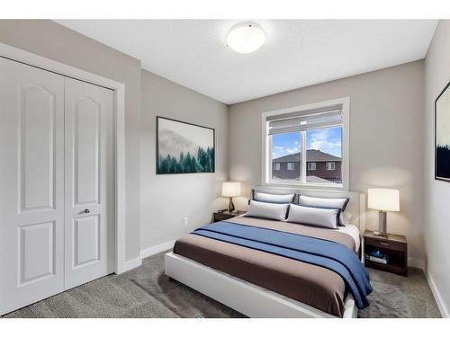 427 Cornerstone Avenue Ne, Calgary, AB - Indoor Photo Showing Bedroom