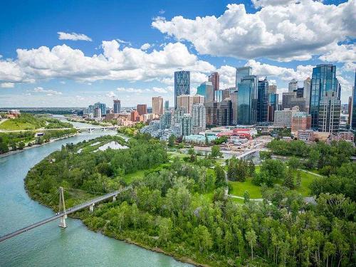 1521-222 Riverfront Avenue Sw, Calgary, AB - Outdoor With Body Of Water With View