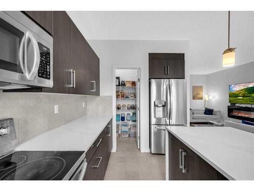 1564 Cornerstone Boulevard Ne, Calgary, AB - Indoor Photo Showing Kitchen With Stainless Steel Kitchen With Upgraded Kitchen