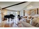 11 Woodlark Drive Sw, Calgary, AB  - Indoor Photo Showing Living Room 