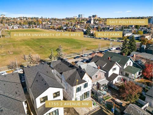 1755 2 Avenue Nw, Calgary, AB - Outdoor With View