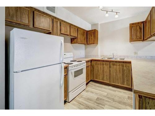 916-738 3 Avenue Sw, Calgary, AB - Indoor Photo Showing Kitchen With Double Sink