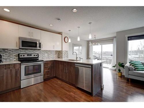 38 Nolanfield Road Nw, Calgary, AB - Indoor Photo Showing Kitchen With Upgraded Kitchen