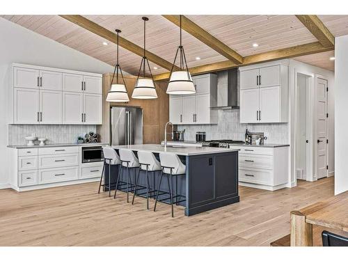 2 Pinewood Crescent, Canmore, AB - Indoor Photo Showing Kitchen With Stainless Steel Kitchen With Upgraded Kitchen