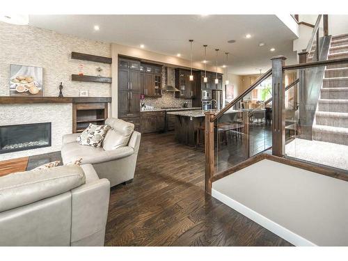 2817 23A Street Nw, Calgary, AB - Indoor With Fireplace