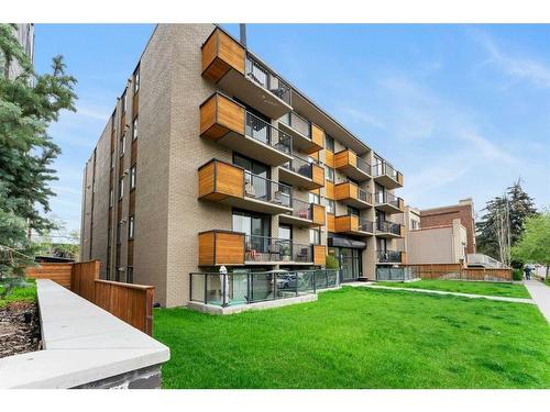 205-916 Memorial Drive Nw, Calgary, AB - Outdoor With Balcony