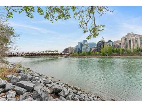 205-916 Memorial Drive Nw, Calgary, AB - Outdoor With Body Of Water With View