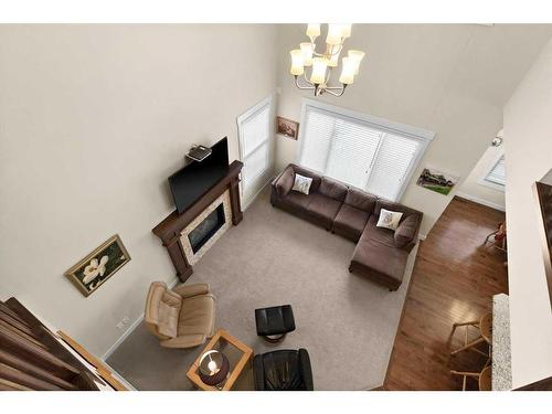 10 Sage Valley Mews Nw, Calgary, AB - Indoor With Fireplace