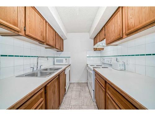 7-113 22 Avenue Ne, Calgary, AB - Indoor Photo Showing Kitchen With Double Sink