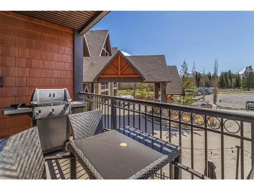 208-901 Mountain Street, Canmore, AB - Outdoor With Deck Patio Veranda With Exterior