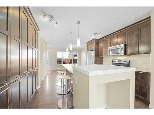 206 Cranford Park Se, Calgary, AB - Indoor Photo Showing Kitchen With Upgraded Kitchen