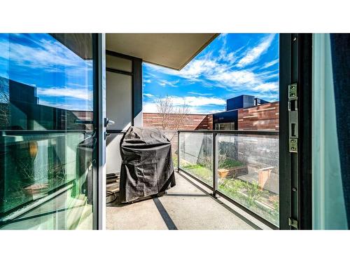 407-550 Riverfront Avenue Se, Calgary, AB - Outdoor With Balcony With Exterior