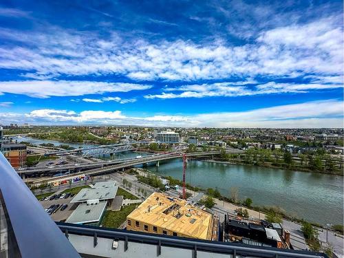 407-550 Riverfront Avenue Se, Calgary, AB - Outdoor With Body Of Water With View