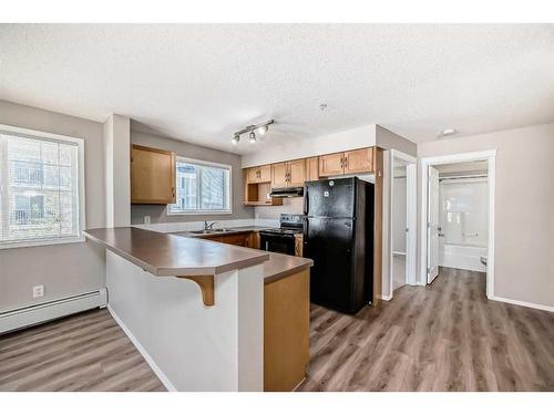 1306-5 Country Village Park Ne, Calgary, AB - Indoor Photo Showing Kitchen With Double Sink