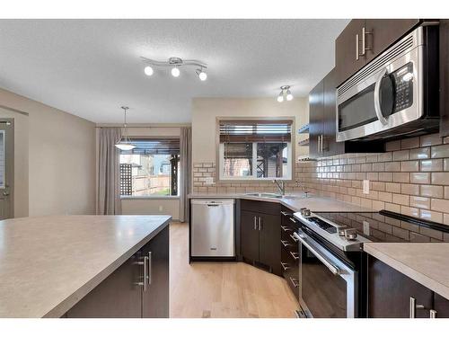 211 Skyview Ranch Way Ne, Calgary, AB - Indoor Photo Showing Kitchen With Upgraded Kitchen