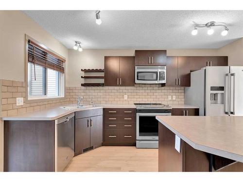 211 Skyview Ranch Way Ne, Calgary, AB - Indoor Photo Showing Kitchen With Upgraded Kitchen