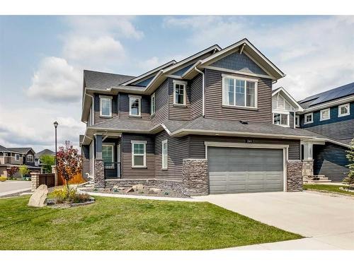 245 Bayside Loop Sw, Airdrie, AB - Outdoor With Facade