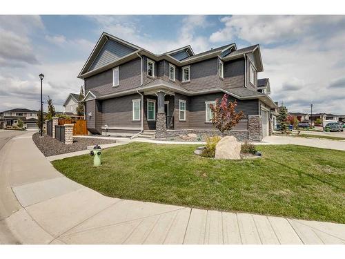 245 Bayside Loop Sw, Airdrie, AB - Outdoor With Facade