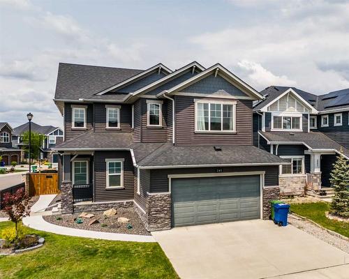 245 Bayside Loop Sw, Airdrie, AB - Outdoor With Facade