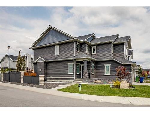 245 Bayside Loop Sw, Airdrie, AB - Outdoor With Facade