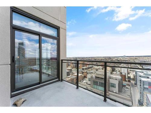 2502-1118 12Th Avenue Sw, Calgary, AB - Outdoor With Balcony With View