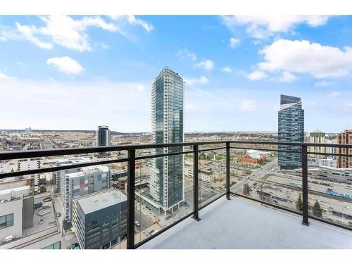 2502-1118 12Th Avenue Sw, Calgary, AB - Outdoor With Balcony With View