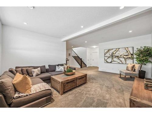 152 Rock Lake View Nw, Calgary, AB - Indoor Photo Showing Living Room